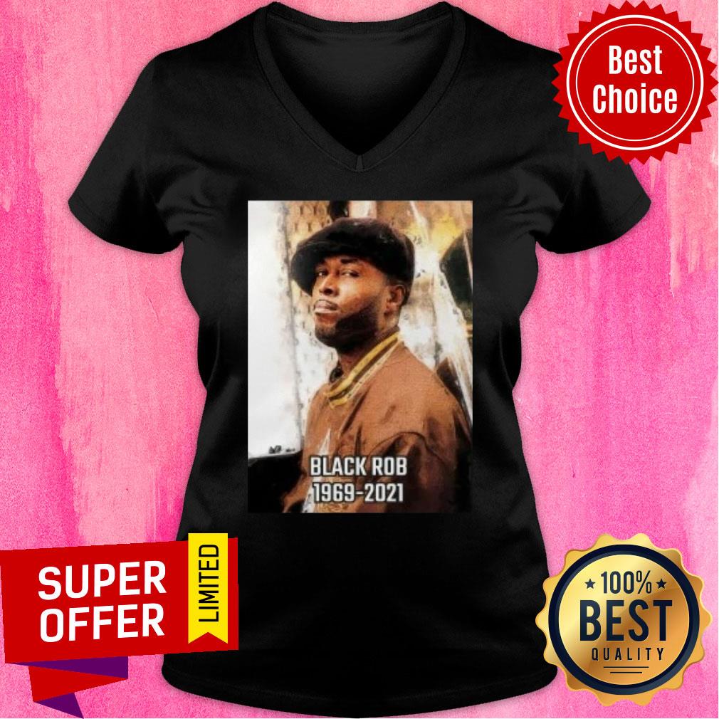 Rip Black Rob 1969-2021 Ex-Bad Boy Rapper Shirt - Image 2