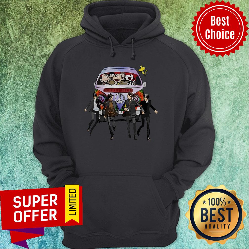 Awesome Hippie The The Peanuts And The Beatle Shirt - Image 5