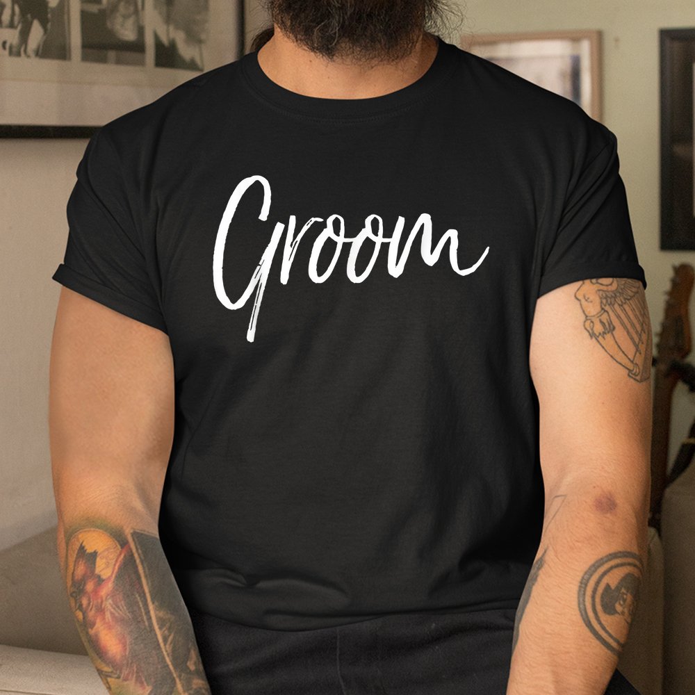 Matching Getting Ready Bride And Groom Wedding Shirt - Image 3