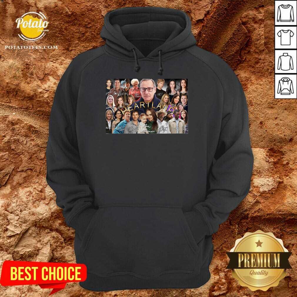 Nice Heartland Friends Tv Show 2021 Signatures Shirt - Image 5