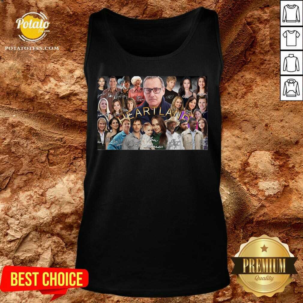 Nice Heartland Friends Tv Show 2021 Signatures Shirt - Image 3