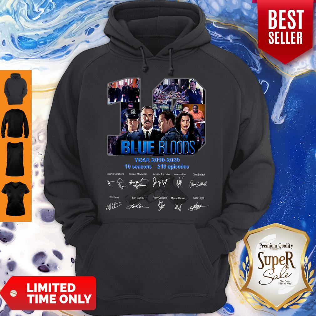 19 Blue Bloods Years 2010 2020 10 Seasons 218 Episodes Signature Shirt - Image 5