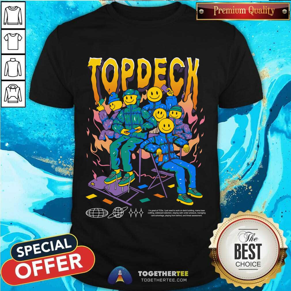 Top Deck GG Smiley Squad T-Shirt