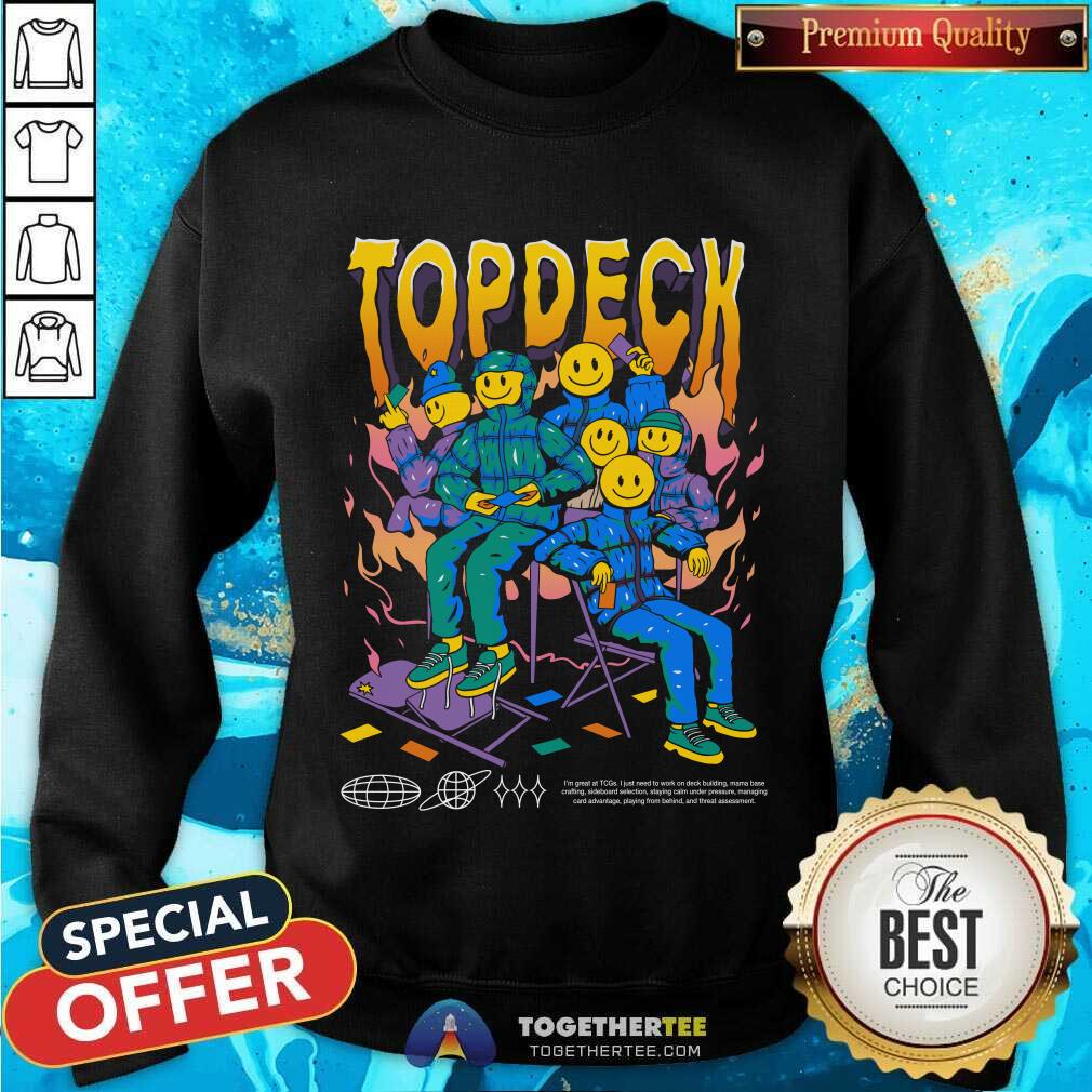 Top Deck GG Smiley Squad T-Shirt - Image 4