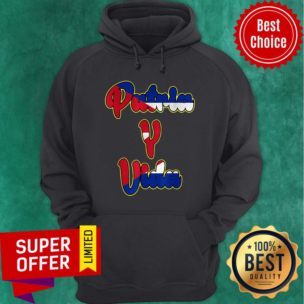 Awesome 2021 Patria Y Vida Cuba Flag Cuban Revolution Shirt - Image 5