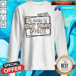 Alternative view of Nice All Aboard The Hot Mess Express Shirt