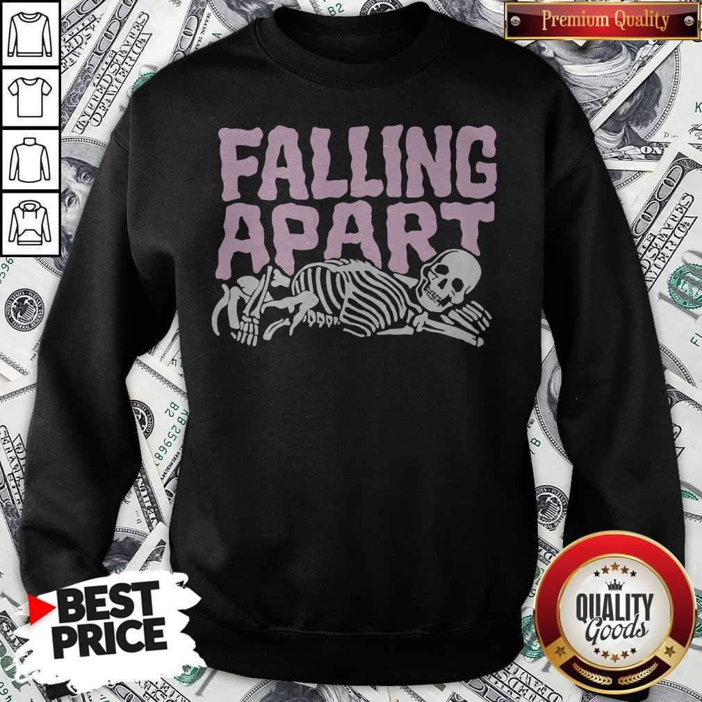 Skeleton Falling Apart Shirt - Image 5