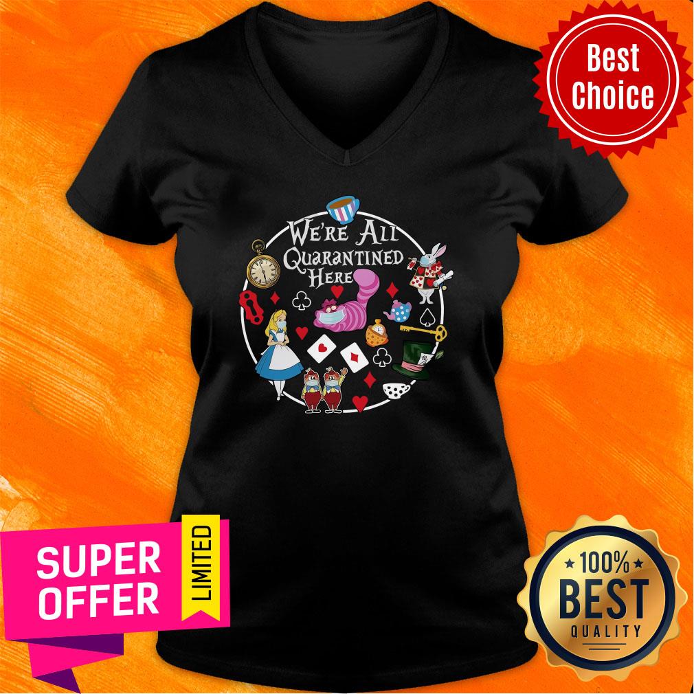 Awesome We'Re All Quarantined Here Shirt - Image 5
