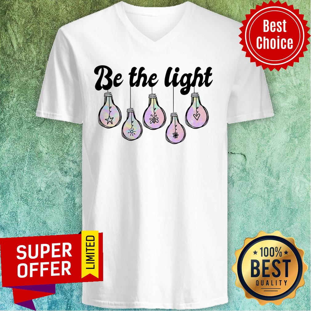 Be The Light Star Butterfly Flower Love Shirt - Image 3