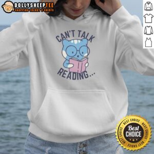 Alternative view of Pretty Can't Talk Reading Shirt