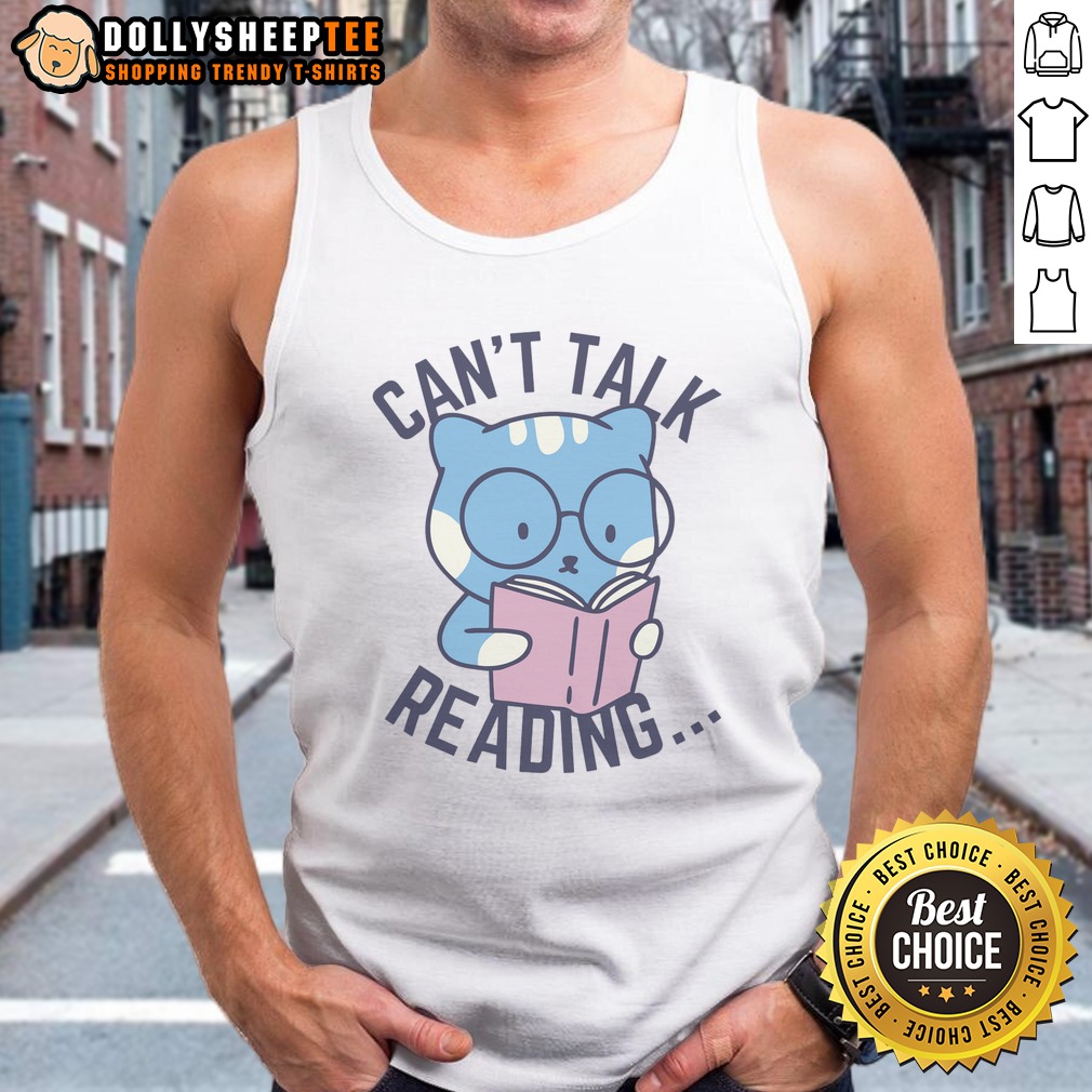 Pretty Can't Talk Reading Shirt - Image 5