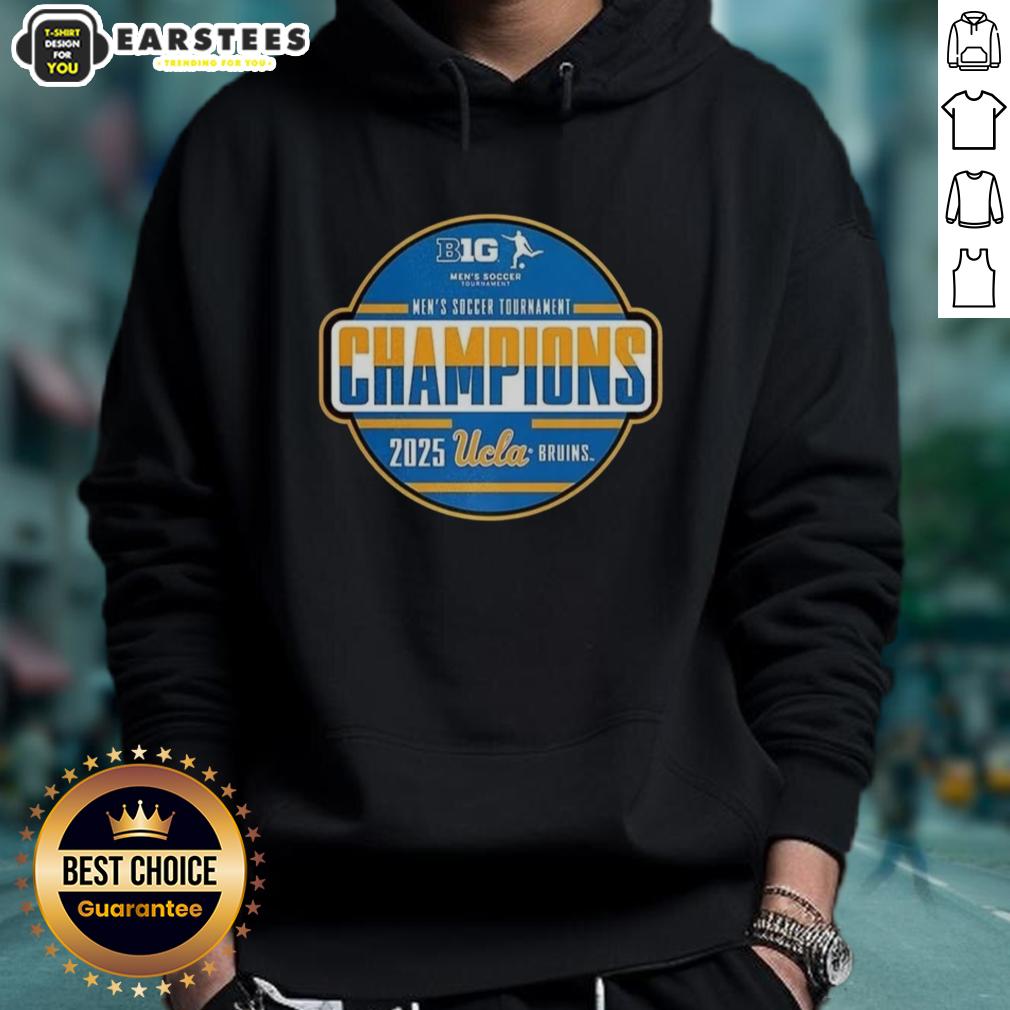 Good Ucla Big Ten Men's Soccer Tournament Champions 2025 T-Shirt - Image 2