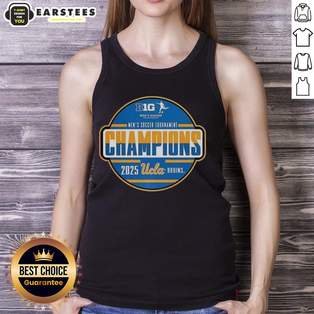 Good Ucla Big Ten Men's Soccer Tournament Champions 2025 T-Shirt - Image 4