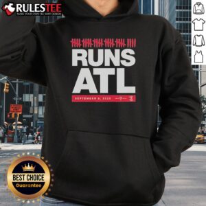 Alternative view of Awesome Braves Historic 29 Run Game September 2021 T-Shirt