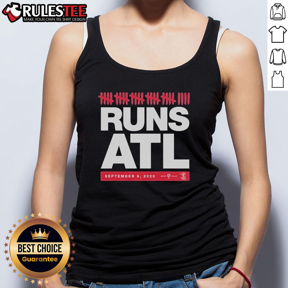 Awesome Braves Historic 29 Run Game September 2021 T-Shirt - Image 4
