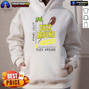 Alternative view of Pretty Oregon Duck Around And Find Out T-Shirt