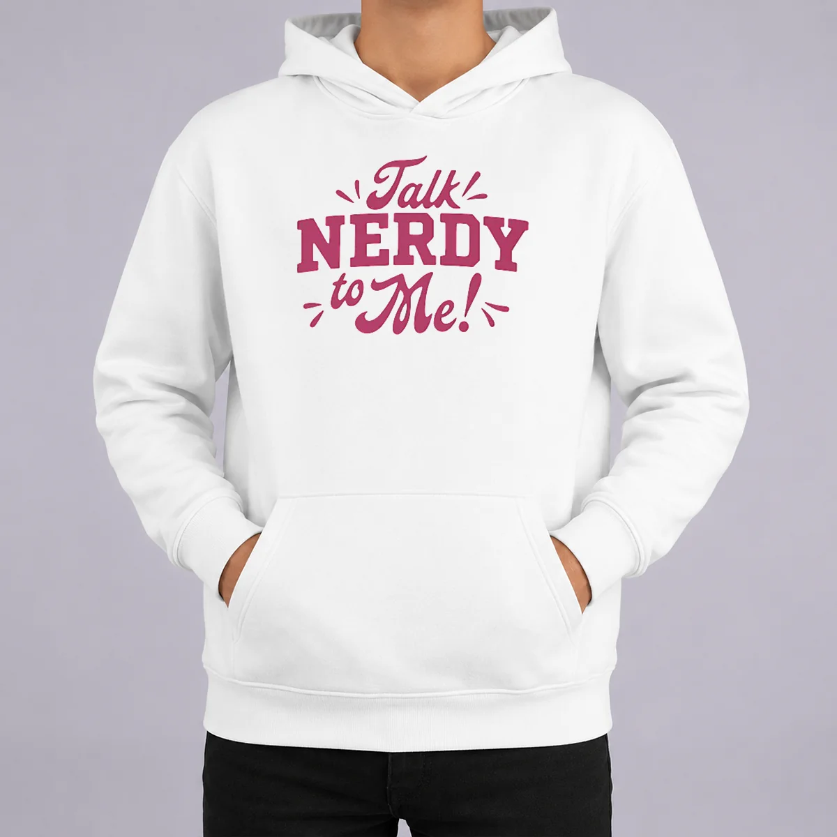 Official Nice Talk Nerdy To Me Slogan Nerd Geek Funny Shirt - Image 5