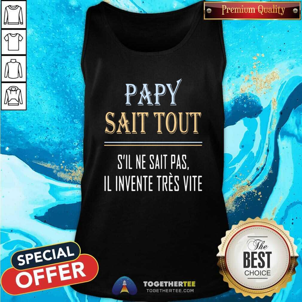 Premium Papy Sait Tout Shirt - Image 4