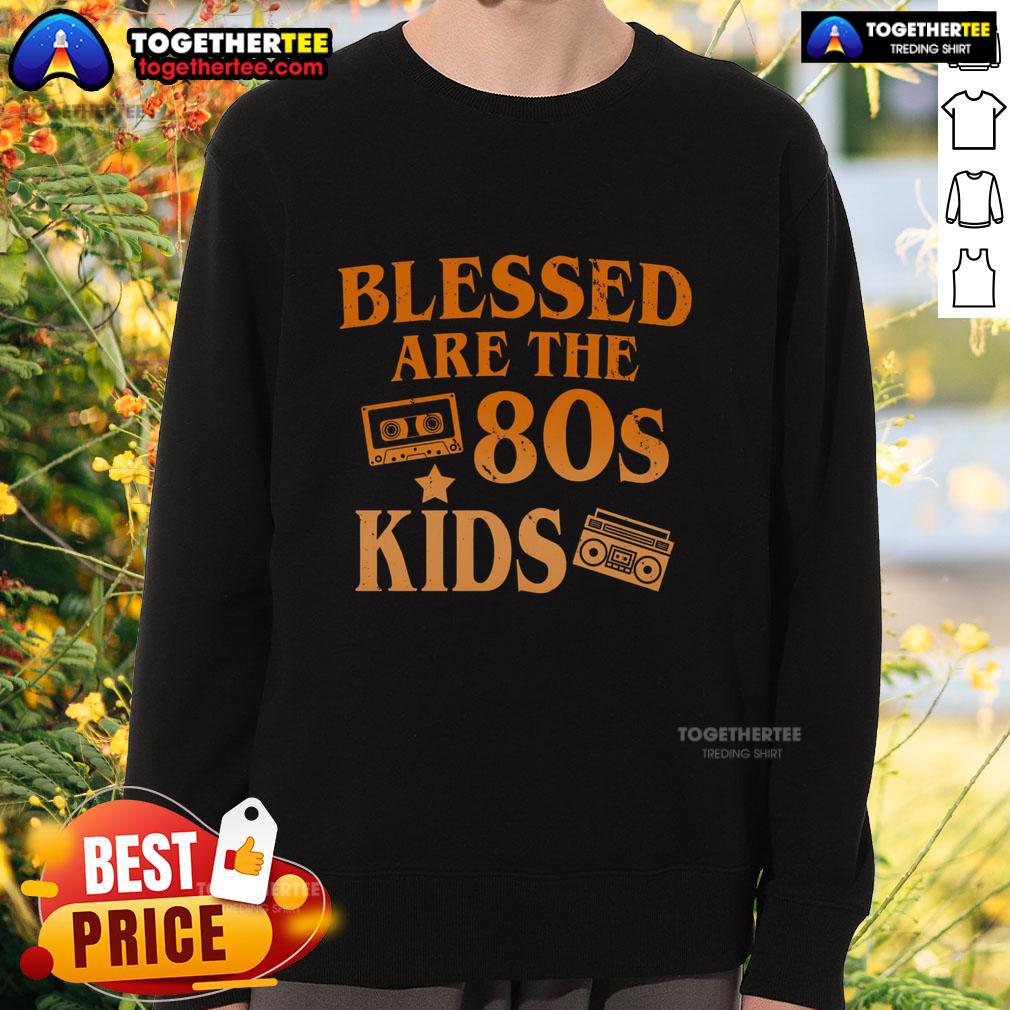 Pretty Blessed Are The 80s Kids T-Shirt - Image 5
