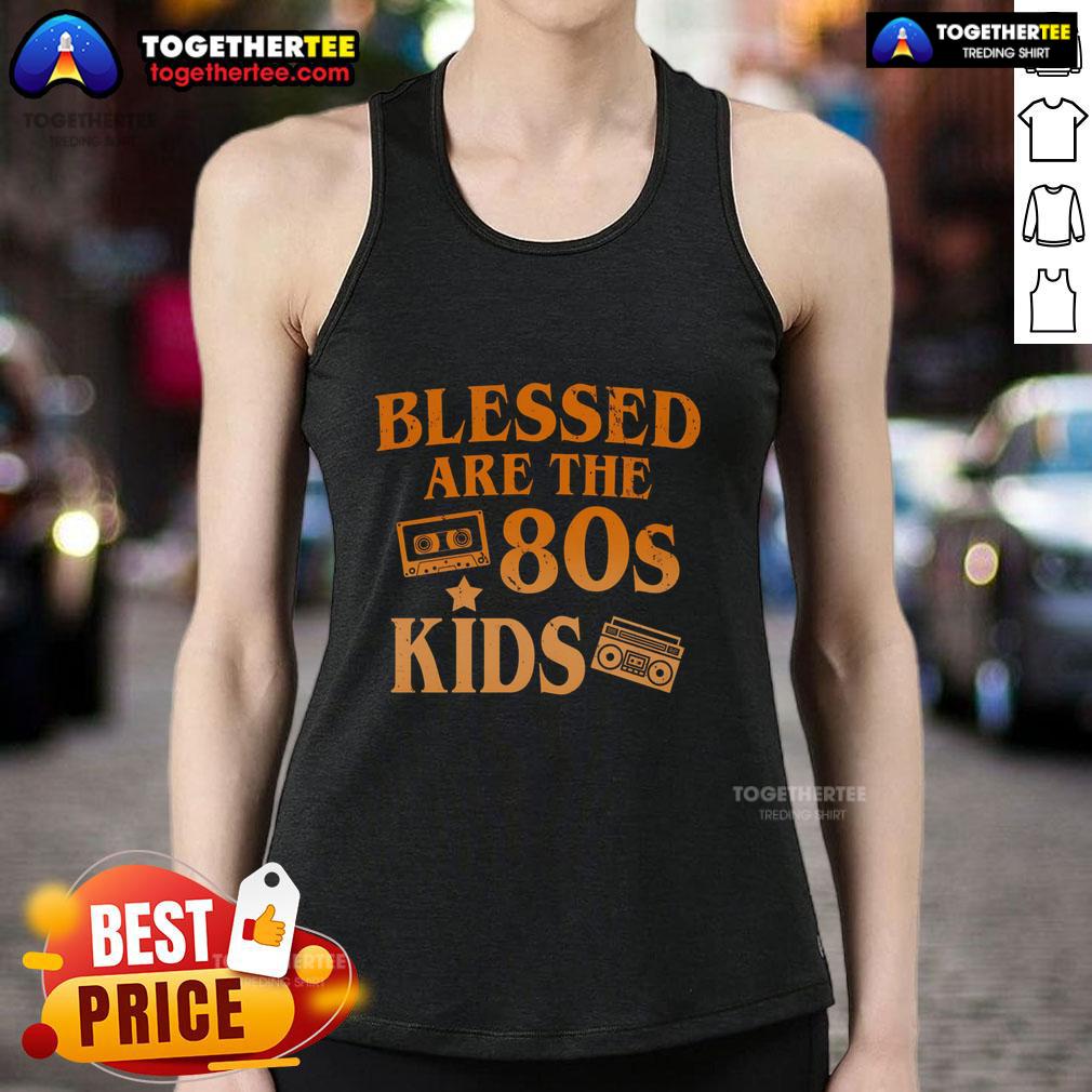 Pretty Blessed Are The 80s Kids T-Shirt - Image 4