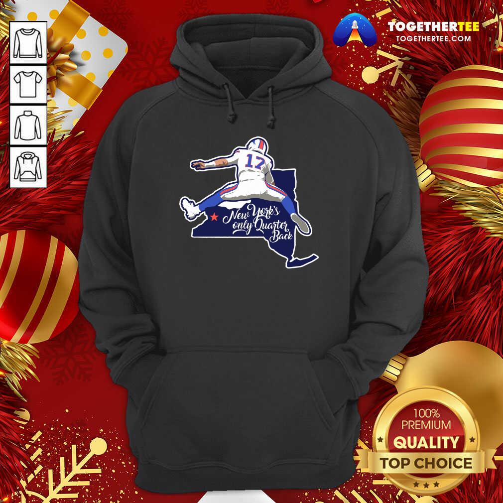 Perfect Buffalo Bills Josh Allen New York’s Only Quarterback Shirt - Image 5