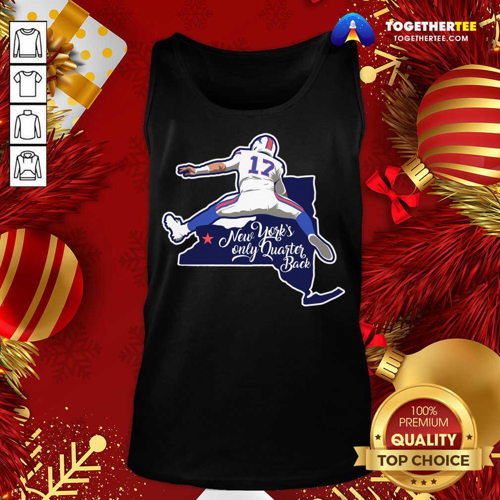 Perfect Buffalo Bills Josh Allen New York’s Only Quarterback Shirt - Image 3