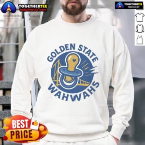 Alternative view of Good Golden State Wahwahs Logo T-Shirt