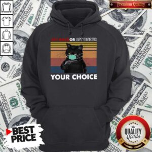 Alternative view of Funny Black Cat 6ft Back Or 6ft Under Your Choice Shirt