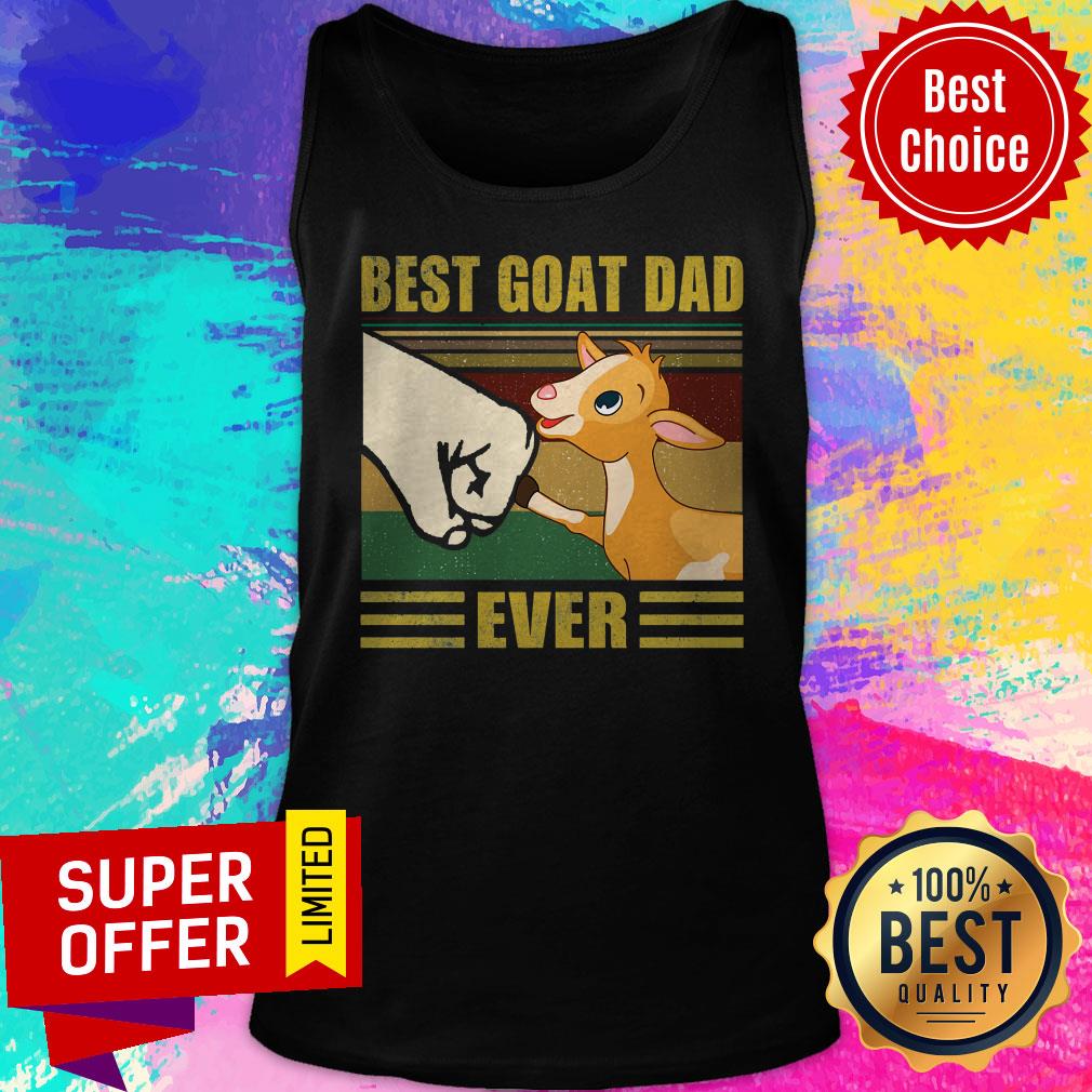 Nice Beat Goat Dad Ever Vintage Shirt - Image 5