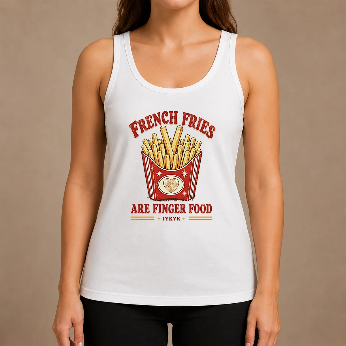 Awesome Nice French Fries Are Finger Food IYKYK Fast Food Shirt - Image 3