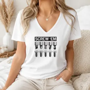 Alternative view of Good Original Screw 'Em Shirt