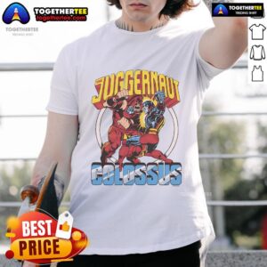 Official X-Men Juggernaut Vs Colossus T-Shirt