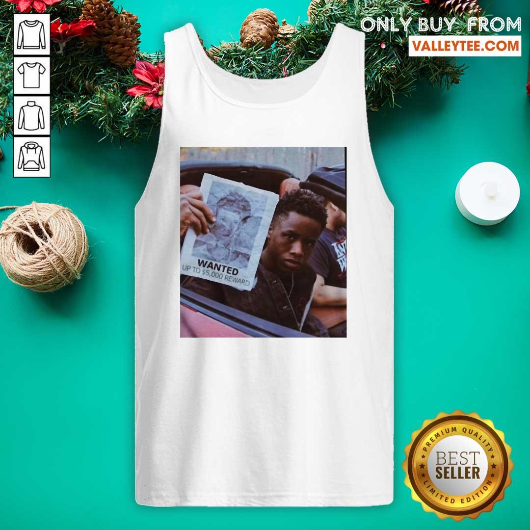 High Quality Wanted Up To 5000 Reward Shirt - Image 3