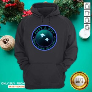 Alternative view of Beautiful Just A Boy Who Loves Jellyfish Just A Boy Who Loves Jellyfish Shirt