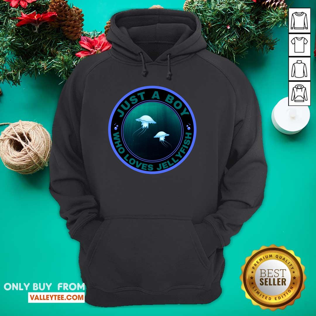 Beautiful Just A Boy Who Loves Jellyfish Just A Boy Who Loves Jellyfish Shirt - Image 2