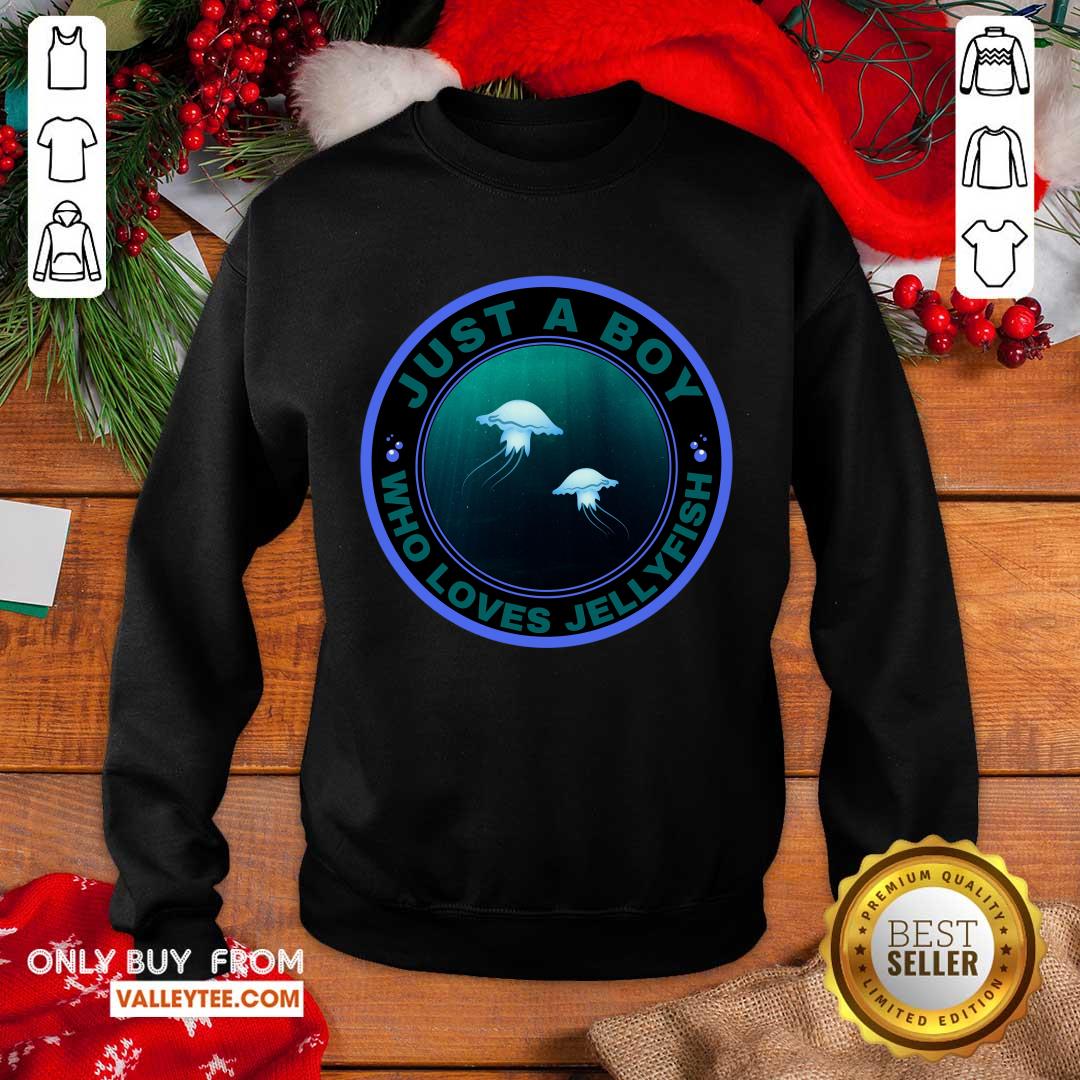 Beautiful Just A Boy Who Loves Jellyfish Just A Boy Who Loves Jellyfish Shirt - Image 5