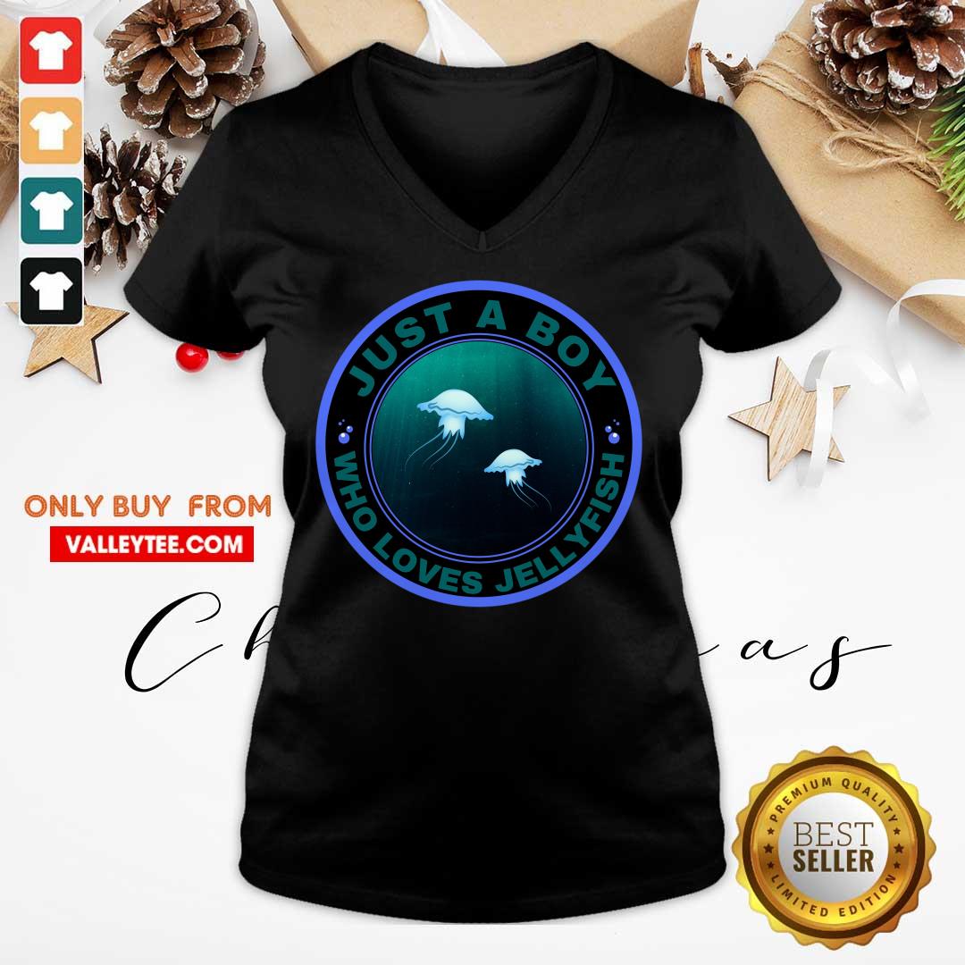 Beautiful Just A Boy Who Loves Jellyfish Just A Boy Who Loves Jellyfish Shirt - Image 3