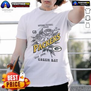 Original Green Bay Packers Rose National Football League Est 1919 T-Shirt