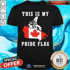 Funny This Is My Pride Flag Canada T-Shirt