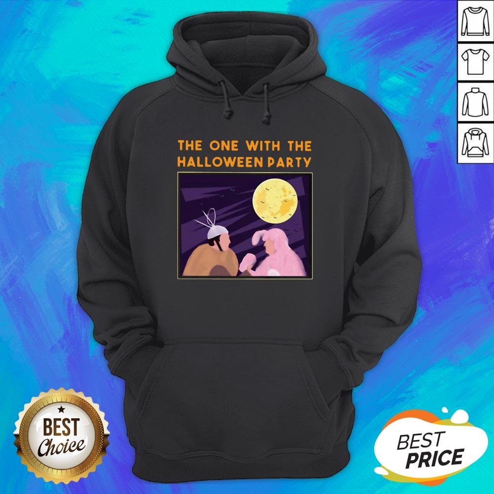 The One With The Halloween Party Chandler Bing Bunny Vs Joey Shirt - Image 3