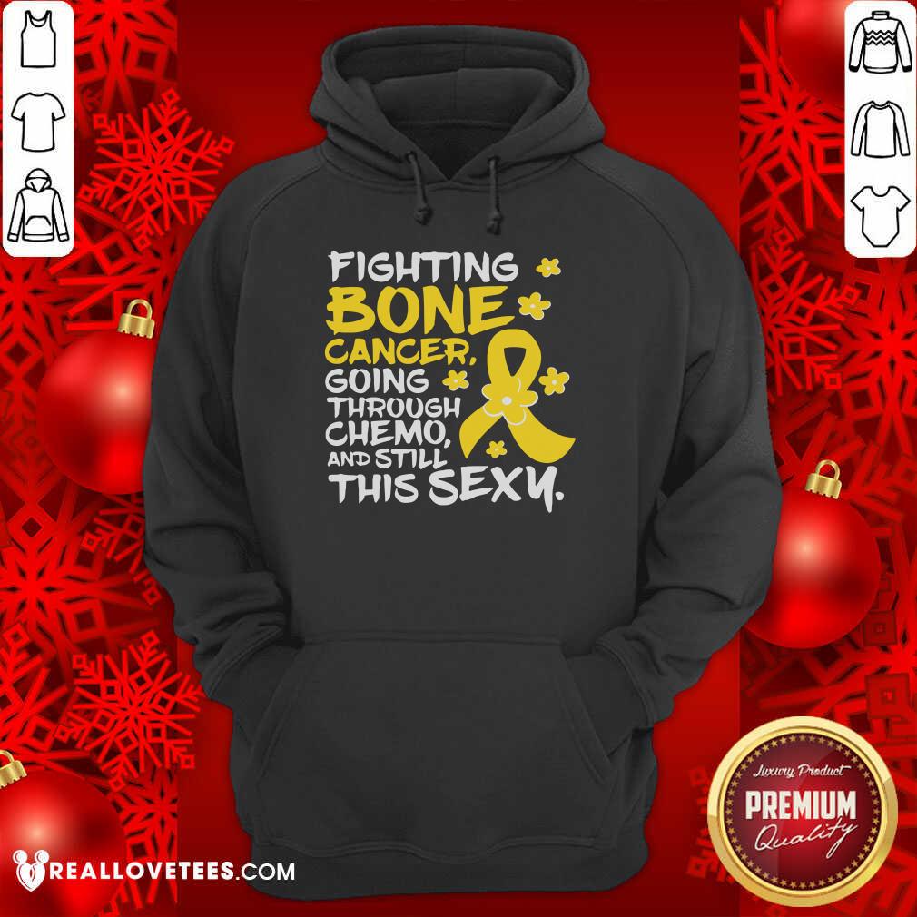 Vip Fighting Bone Cancer Going Through Chemo And Still This Sexy Yellow Ribbon Shirt - Image 4