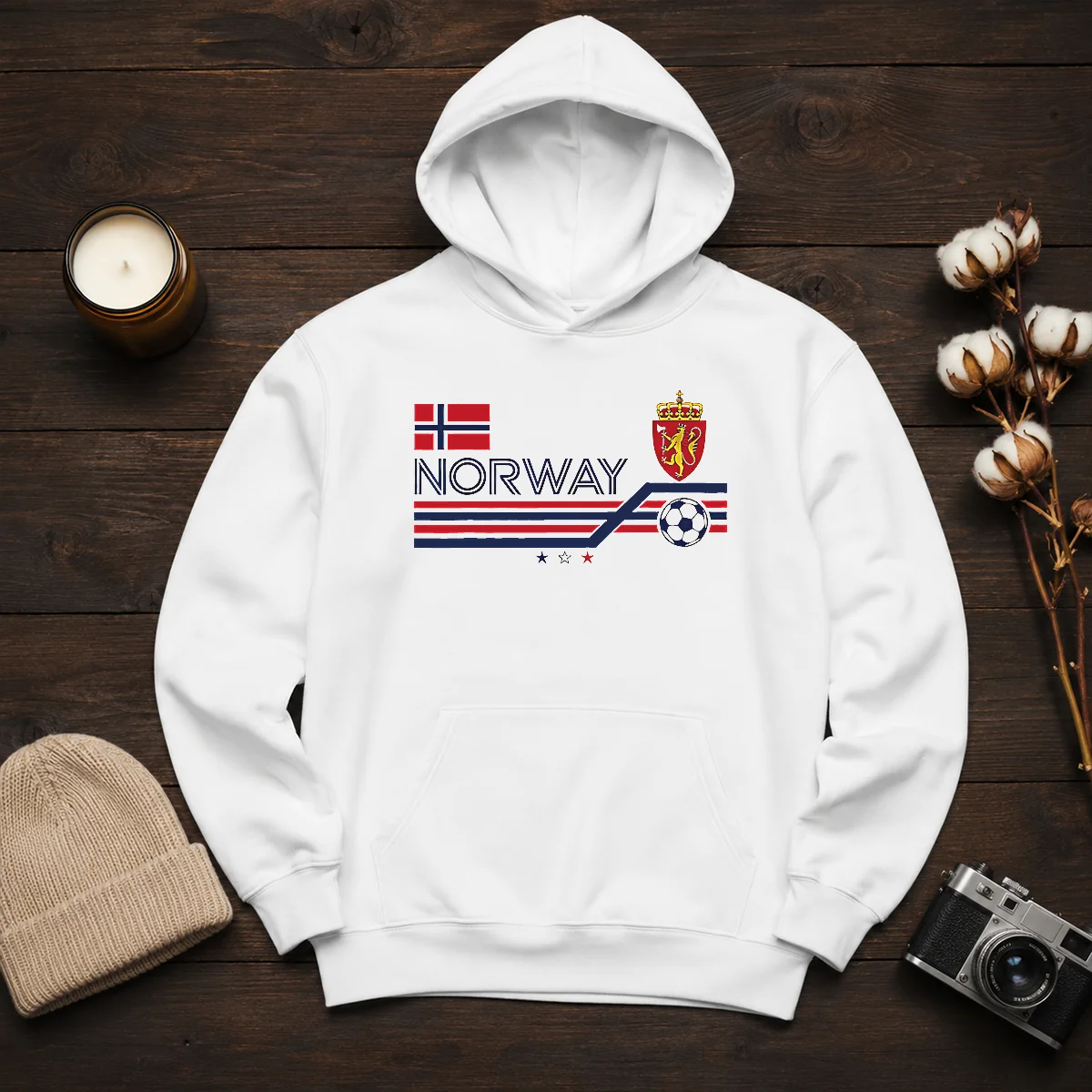Awesome Norway National Football Team Soccer Shirt - Image 6