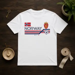 Awesome Norway National Football Team Soccer Shirt