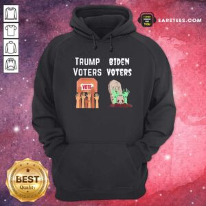 Alternative view of Awesome Trump Voters Against Biden Voters Shirt