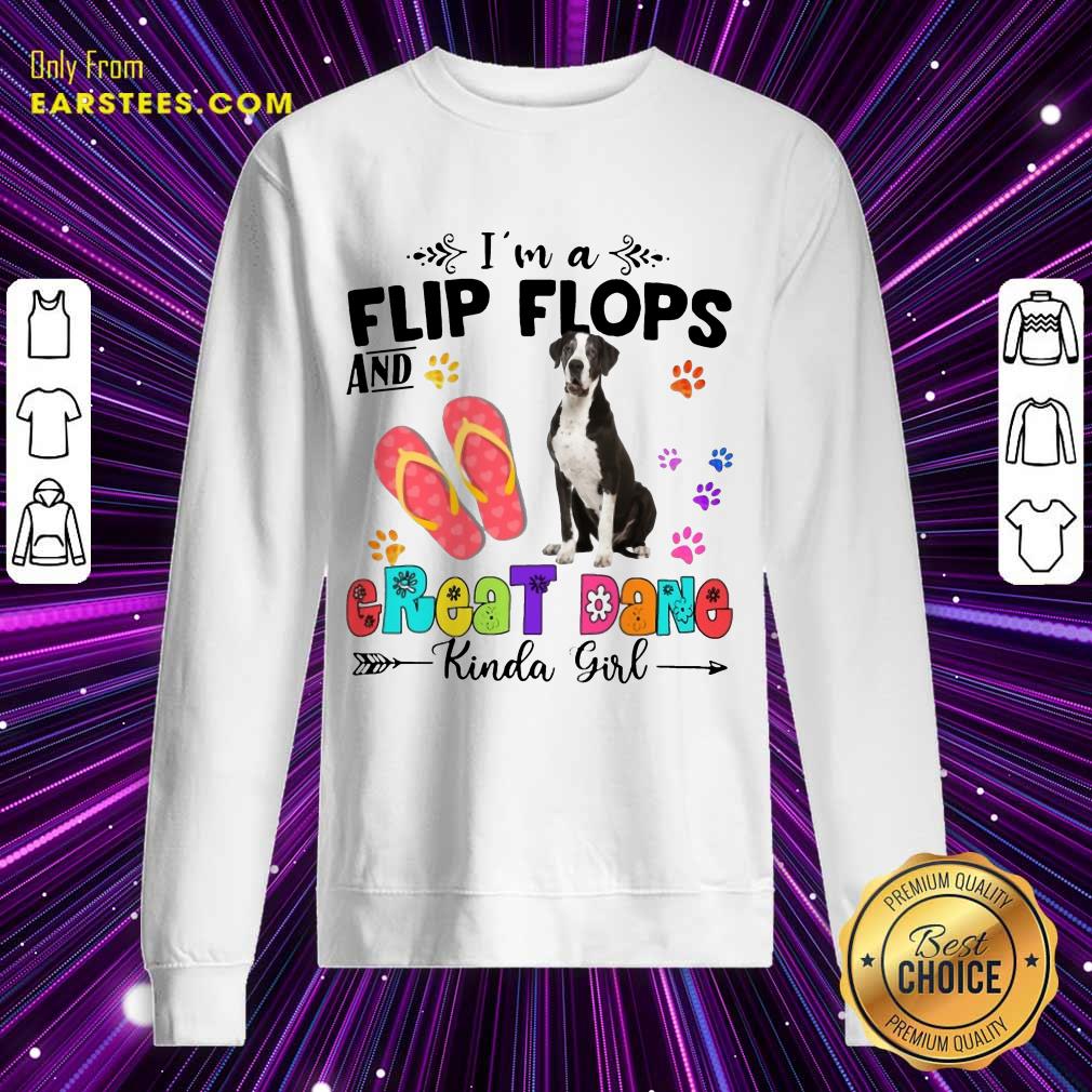 Top Great Dane Kinda Girl Shirt - Image 3