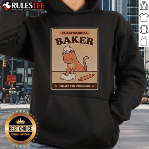 Alternative view of Cute Cat Purrfessional Baker Trust The Process T-Shirt