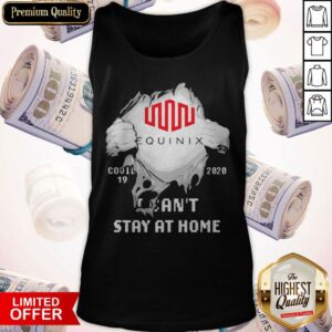 Alternative view of Blood Inside Me Equinix COVID 19 2020 I Can’t Stay At Home Shirt