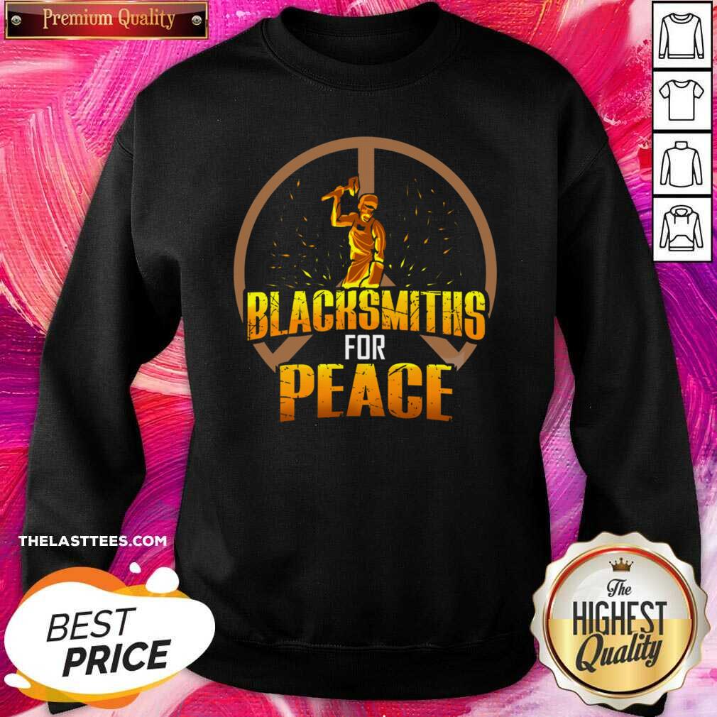 Great Blacksmiths For Peace Shirt - Image 4