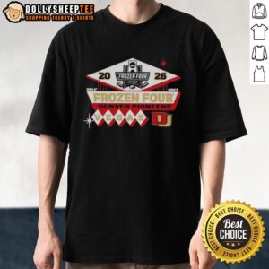 Official Denver Pioneers Men's Hockey 2026 NCAA Frozen Four Vegas Logo T-Shirt