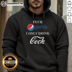 Alternative view of Top Fck Penis I Only Drink Cock Pepsi Vs Coca-Cola Humorous T-Shirt